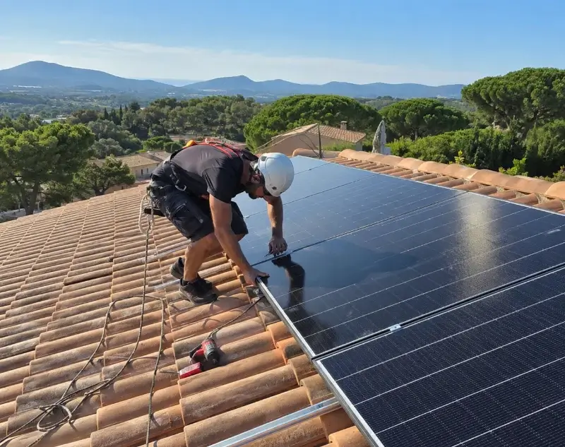 Installateur panneaux solaires Douvaine — pose photovoltaïque sur toiture