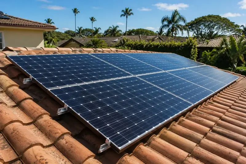 Installation de panneaux solaires à Douvaine