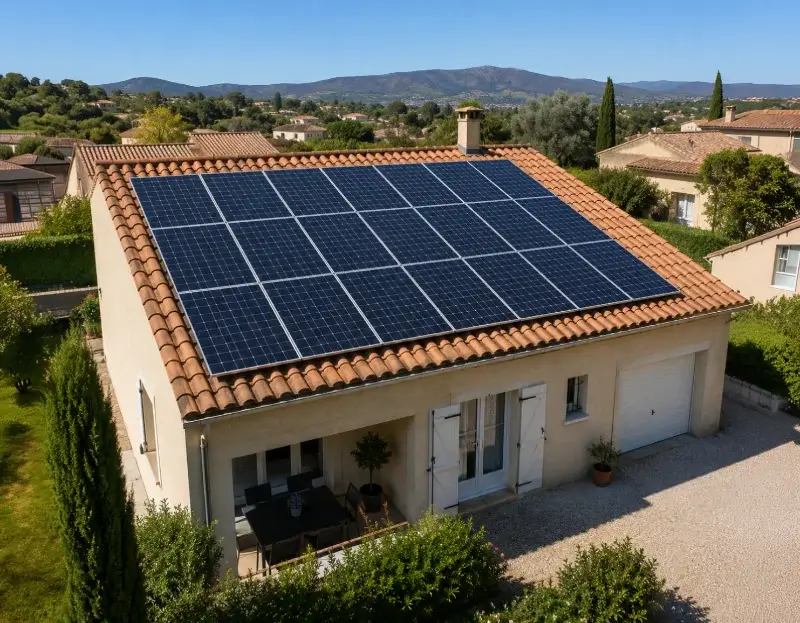Prime à l'autoconsommation panneaux solaires Douvaine — aide financière de l'État